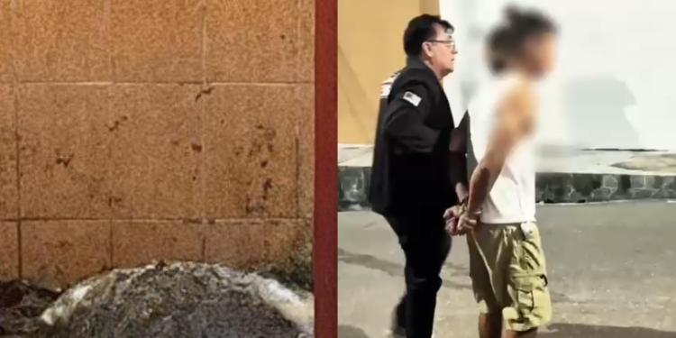 Após matar José Domingos, Samuel cavou um buraco no banheiro da quitinete onde a vítima morava e enterrou o corpo. Foto: Reprodução