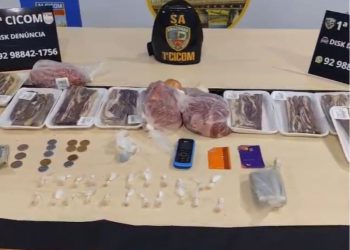 A ação criminosa foi percebida por funcionários do estabelecimento. Foto: Reprodução