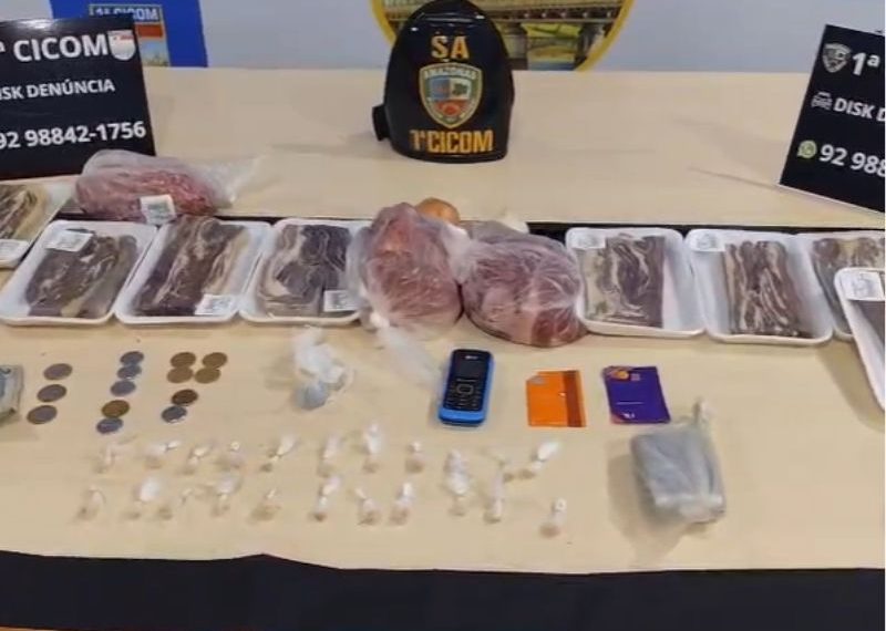 A ação criminosa foi percebida por funcionários do estabelecimento. Foto: Reprodução