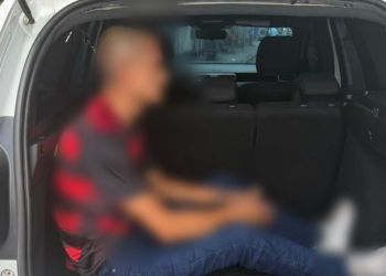 O autor, que já possui antecedentes criminais por diversos delitos, foi conduzido à delegacia. Foto: Divulgação/PC-AM