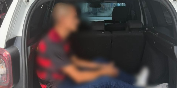 O autor, que já possui antecedentes criminais por diversos delitos, foi conduzido à delegacia. Foto: Divulgação/PC-AM