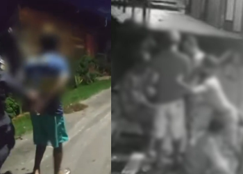 Crime ocorreu após um desentendimento fútil por um isqueiro no qual a vítima não quis emprestar ao suspeito. Foto: Reprodução