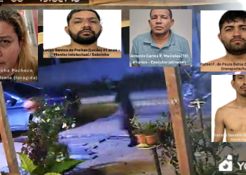 A vizinha ainda está foragida, mas os outros envolvidos foram presos. Foto: Reprodução