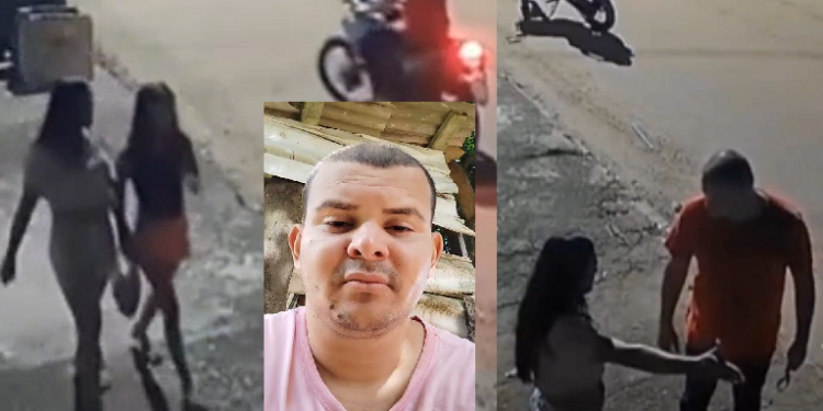 O episódio, registrado por câmeras de segurança no último domingo (22), viralizou nas redes sociais. Foto: Reprodução