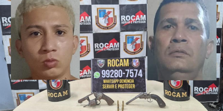 Os dois homens foram conduzidos ao 19º Distrito Integrado de Polícia (DIP) para os procedimentos legais. Foto: Reprodução