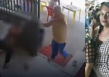 Vídeo: Homem mata ex-companheira em posto e m0rr3 em acidente ao fugir da polícia