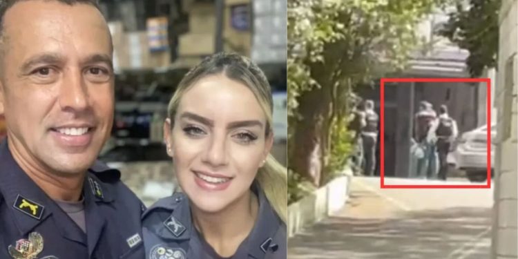 Veja: Coronel preso por m4tar a esposa com tir0 é recebido com abraço em presídio da PM