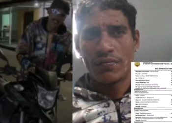 Vídeo: Influenciador Amaral Comédia é preso em flagrante por furt0 de moto em Manaus