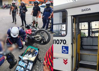 Motociclista de 20 anos m0rre3após c0lidir com ônibus na zona norte de Manaus