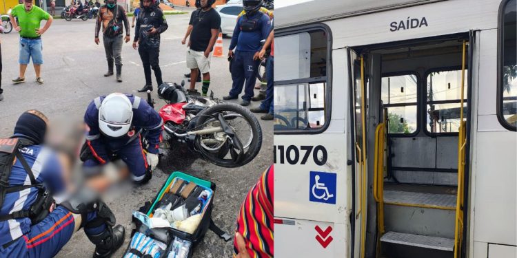 Motociclista de 20 anos m0rre3após c0lidir com ônibus na zona norte de Manaus
