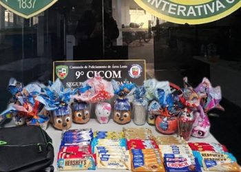 A jovem foi apreendida e levada para a DEAAI. Foto: Reprodução