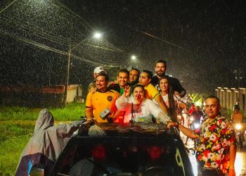 Durante a visita, reforçou a percepção de insatisfação da população e a necessidade de mudanças efetivas. Foto: Thiago Poncio