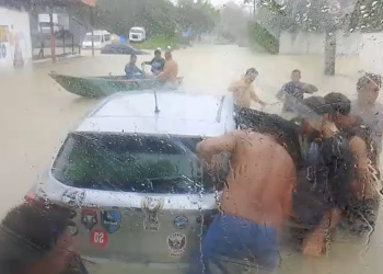 Chove na capital a manhã inteira. Foto: Reprodução