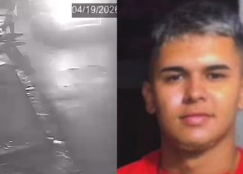 Tudo começou quando os agentes tentaram abordar uma motocicleta que, segundo informações preliminares, estaria sem placa. Foto: Reprodução