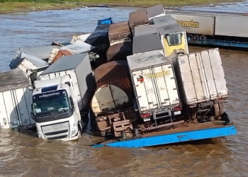 O fato ocorreu por volta das 2h, no trecho próximo à comunidade de Carariacá. Foto: Reprodução