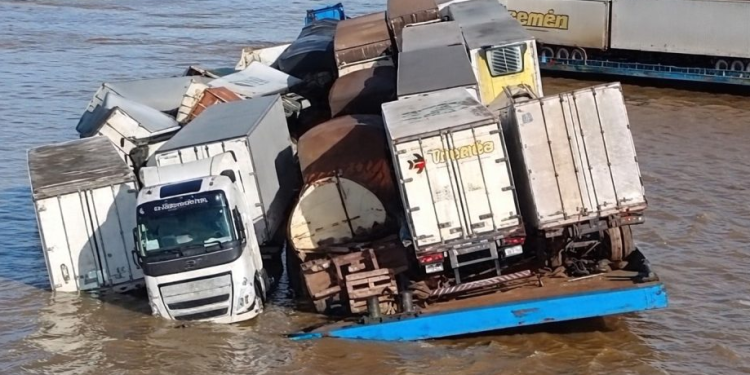O fato ocorreu por volta das 2h, no trecho próximo à comunidade de Carariacá. Foto: Reprodução