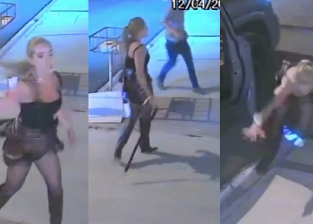 O desentendimento inicial aconteceu dentro do espaço do evento. Foto: Reprodução