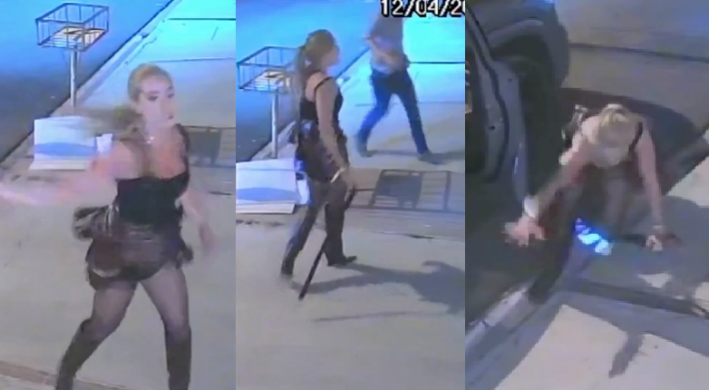 O desentendimento inicial aconteceu dentro do espaço do evento. Foto: Reprodução