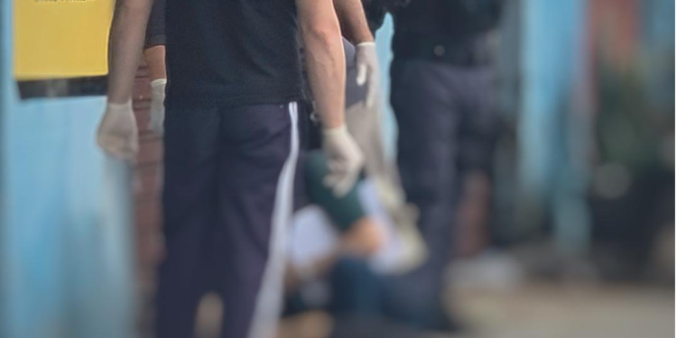 O caso, tratado como homicídio, fez com que equipes da Polícia Militar e da Polícia Civil fossem acionadas para atender a ocorrência. Foto: Reprodução