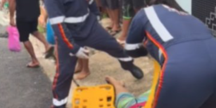 O caso ocorreu no bairro Chagas de Aguiar, na cidade de Coari. Foto: Reprodução