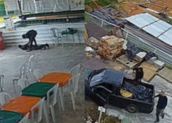 O carro foi localizado e o condutor, abordado. Foto: Reprodução