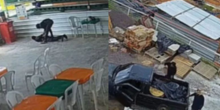 O carro foi localizado e o condutor, abordado. Foto: Reprodução