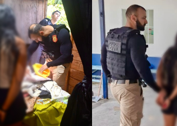 A prisão ocorreu no bairro Açaí, em Tapauá. Foto: Reprodução