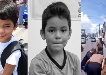 O garotinho chegou a ser socorrido, mas não resistiu. Foto: Reprodução