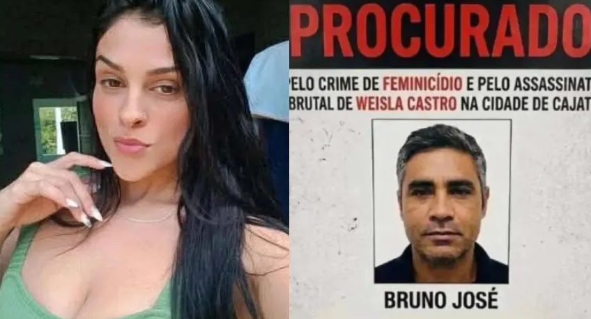 Bruno José, de 51 anos, encontra-se foragido e é alvo de buscas pela Polícia Civil. Foto: Reprodução