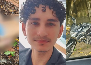 Wesley da Silva Oliveira, de 31 anos (na imagem) foi amarrado pelo criminoso. Foto: Reprodução