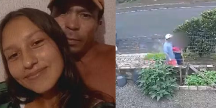 O crime, registrado por câmeras de segurança, causou forte comoção entre os moradores. Foto: Reprodução