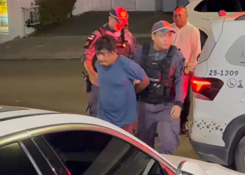 Militares da 12ª Companhia Interativa Comunitária (Cicom) foram chamados para atender a situação. Foto: Reprodução