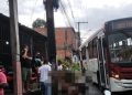 Testemunhas contaram que o choque causou um ferimento grave na cabeça, com hemorragia abundante. Foto: Reprodução