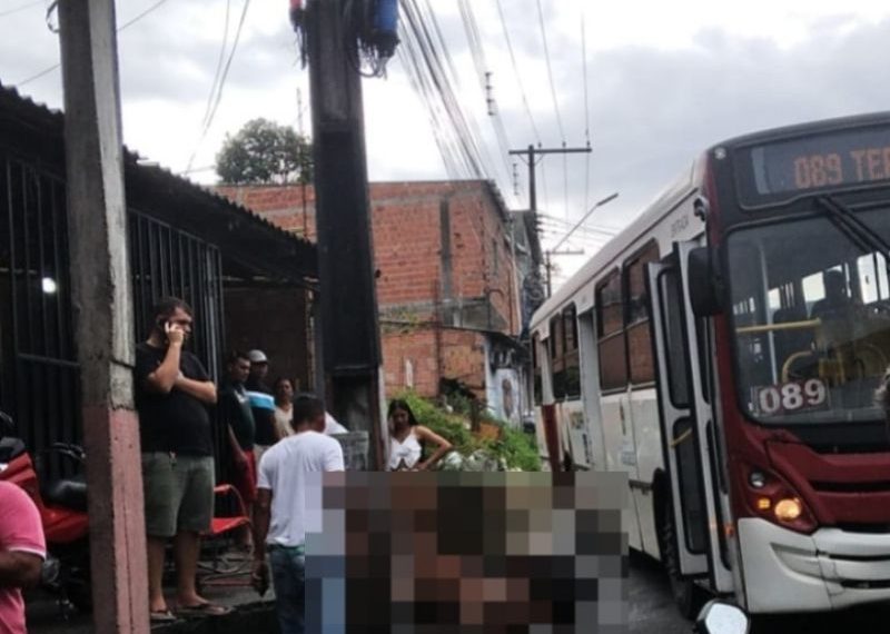 Testemunhas contaram que o choque causou um ferimento grave na cabeça, com hemorragia abundante. Foto: Reprodução