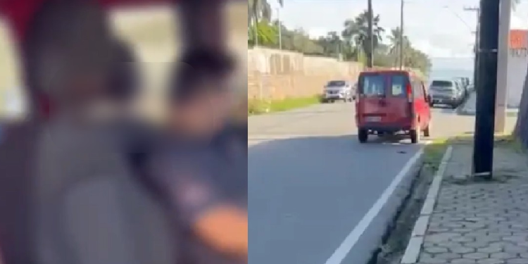 Ele foi localizado pela Polícia Civil depois que o vídeo gravado por uma das vítimas viralizou. Foto: Reprodução