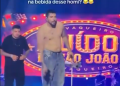 Nattan admitiu ter exagerado no consumo de álcool antes de entrar no palco. Foto: Reprodução