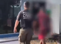 O caso foi filmado e enviado para o Conselho Tutelar. Foto: Reprodução