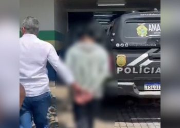 Ainda segundo a delegada, o aparelho celular utilizado pelo indivíduo foi apreendido e será encaminhado para perícia técnica. Foto: Reprodução