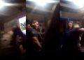 Vídeo: policial bate em mulher e dá soco em homem algemado durante ocorrência em Eirunepé