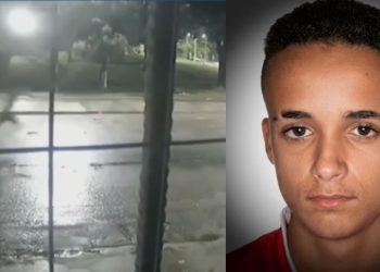Jovem corre para escapar da m0rt3, implora por socorro e é execut4do a tir0s; veja