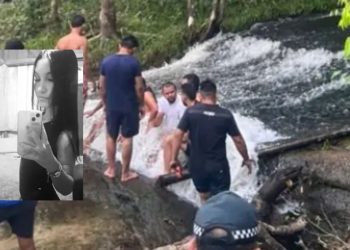 Vídeo: Jovem de 18 anos escorrega em pedras e m0rr3 af0gada em cachoeira