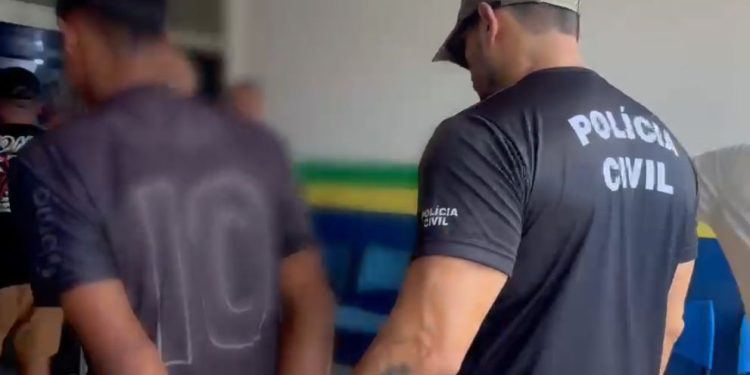 A prisão integra a Operação Segurança Presente, da Polícia Civil do Amazonas (PC-AM). Foto: Divulgação/PC-AM