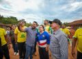 Maria aproveitou o feriado prolongado e esteve em Apuí, Humaitá, Novo Aripuanã e Nova Olinda do Norte, além das comunidades de Santo Antônio do Matupi e Realidade. Foto: Thiago Poncio / Assessoria MC
