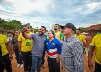 Maria aproveitou o feriado prolongado e esteve em Apuí, Humaitá, Novo Aripuanã e Nova Olinda do Norte, além das comunidades de Santo Antônio do Matupi e Realidade. Foto: Thiago Poncio / Assessoria MC