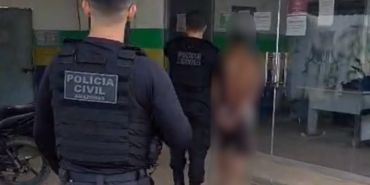 O suspeito desferiu diversas facadas na vítima após discussão. Foto: Divulgação/PC-AM
