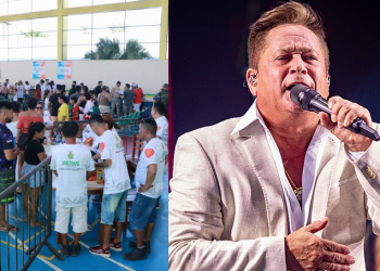 Ação garante acesso ao evento e fortalece rede de apoio a famílias em situação de vulnerabilidade social no município. Foto: Divulgação/Secom e Reprodução/Internet