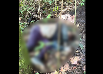 É o segundo cadáver localizado na mesma região em menos de 12 horas. Foto: Reprodução