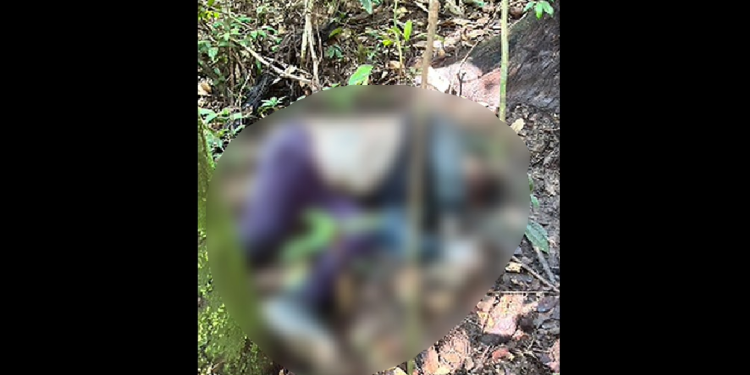 É o segundo cadáver localizado na mesma região em menos de 12 horas. Foto: Reprodução
