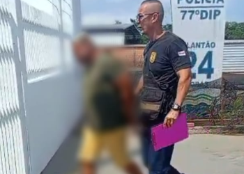 Autor foi localizado por investigadores do DIP e tinha mandado de prisão em aberto. Foto: Divulgação/PC-AM
