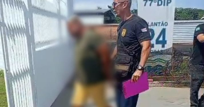 Autor foi localizado por investigadores do DIP e tinha mandado de prisão em aberto. Foto: Divulgação/PC-AM